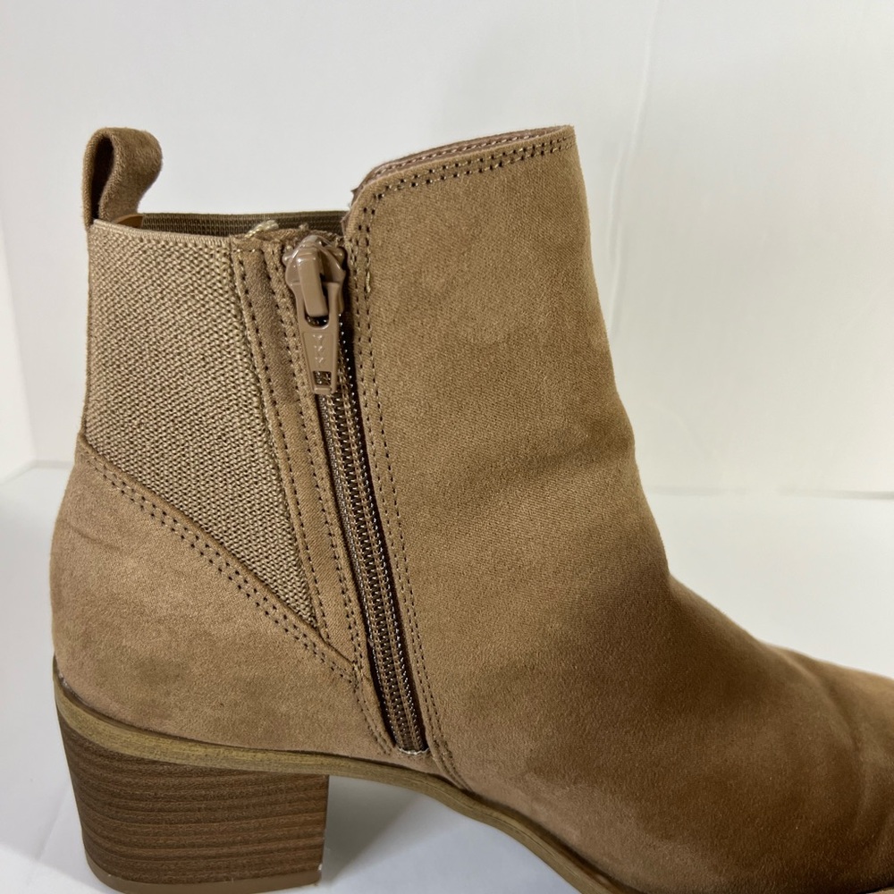 Universal Thread Women's Anya Ankle Boots Memory Foam Insole Tan Size 8 1/2 - Picture 6 of 13